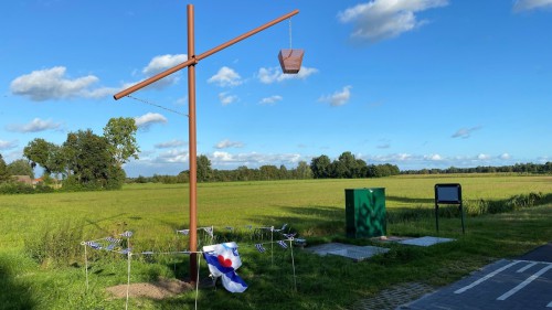 Audio over Kunstwerk "Laweij"