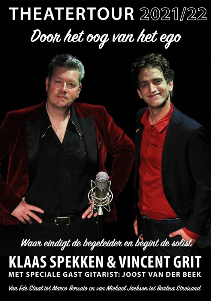 Theatertour 2021/22 Waar eindigt de begeleider en begint de solist Klaas Spekken & Vincent Grit