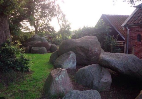 Hunebed D3 en D4 bij Midlaren