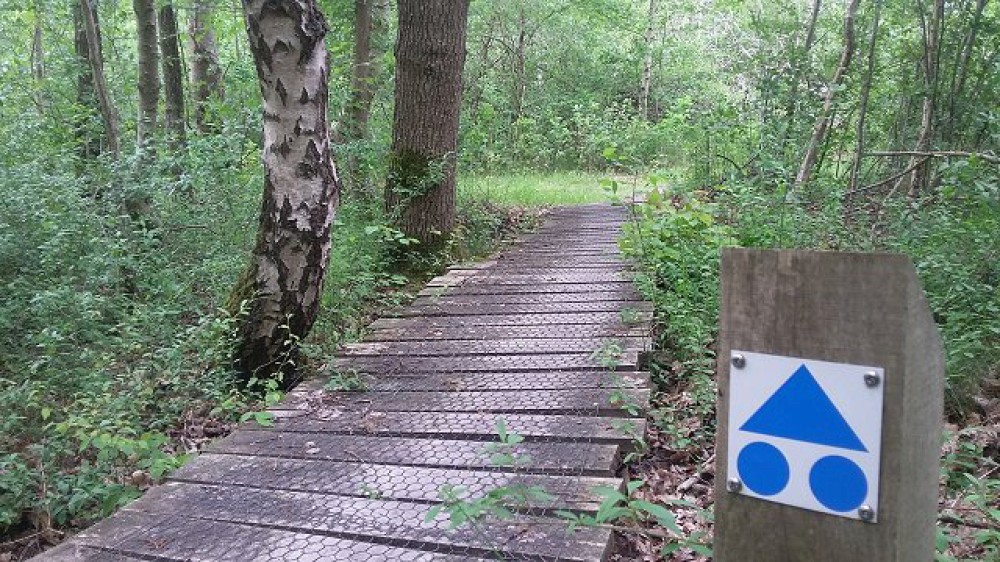 Mountain Bike Route, Lauwersmeer, van Stichting MTB Lauwersoog