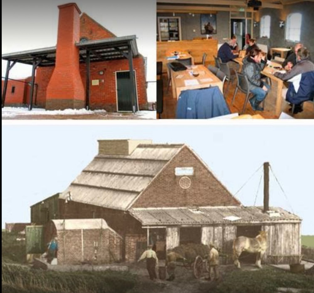 Kunstzinnig schilderweekend aan 't wad in Garnalenfabriek