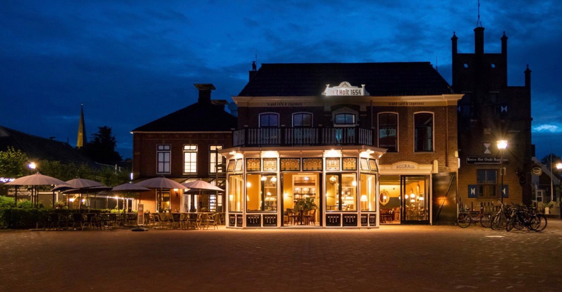 Grand-cafe en Logement In 't Holt 1654
